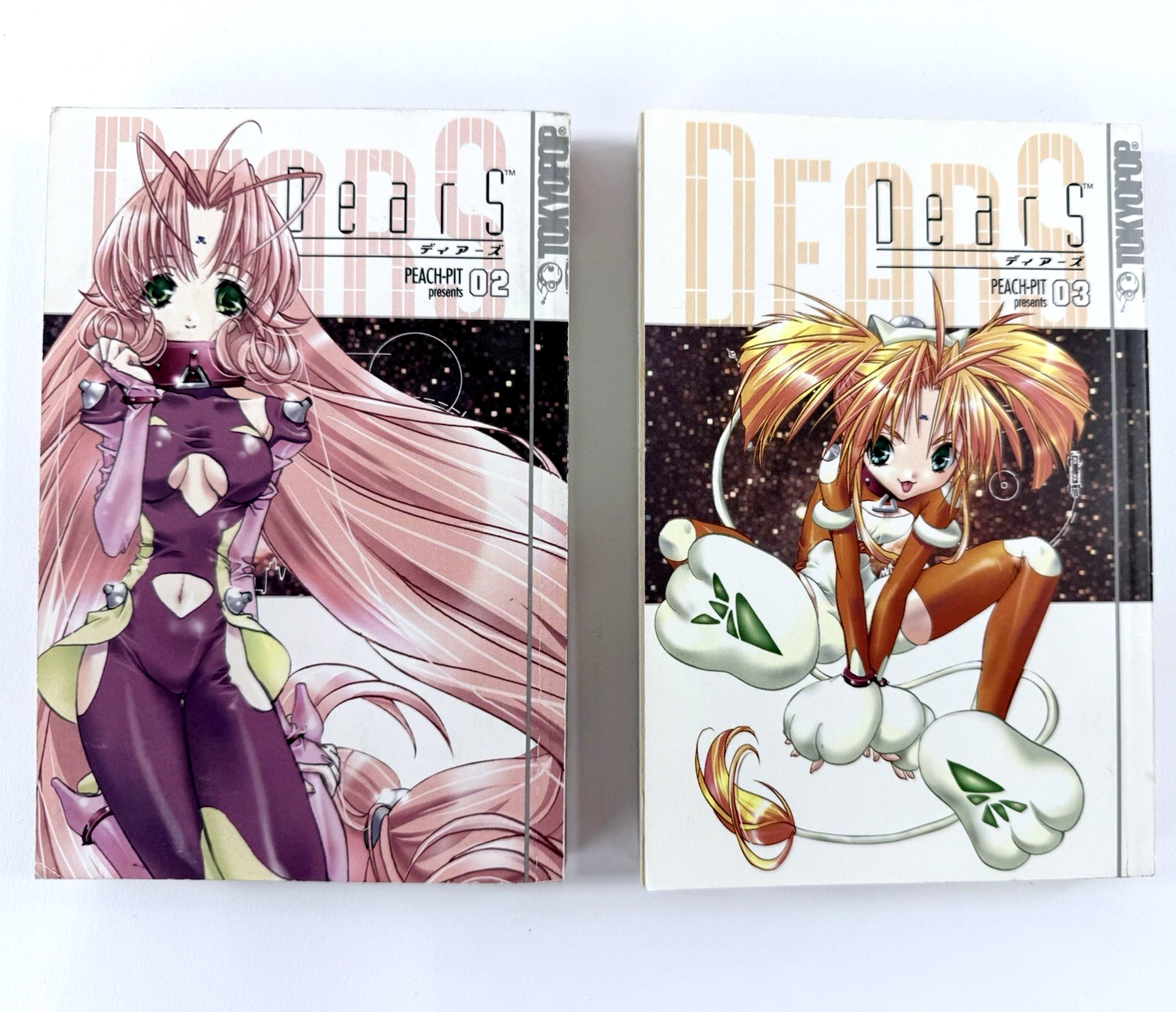 Peach-Pit Presents: DearS Volume 2 and 3 Manga 2005 Tokyopop English Manga
