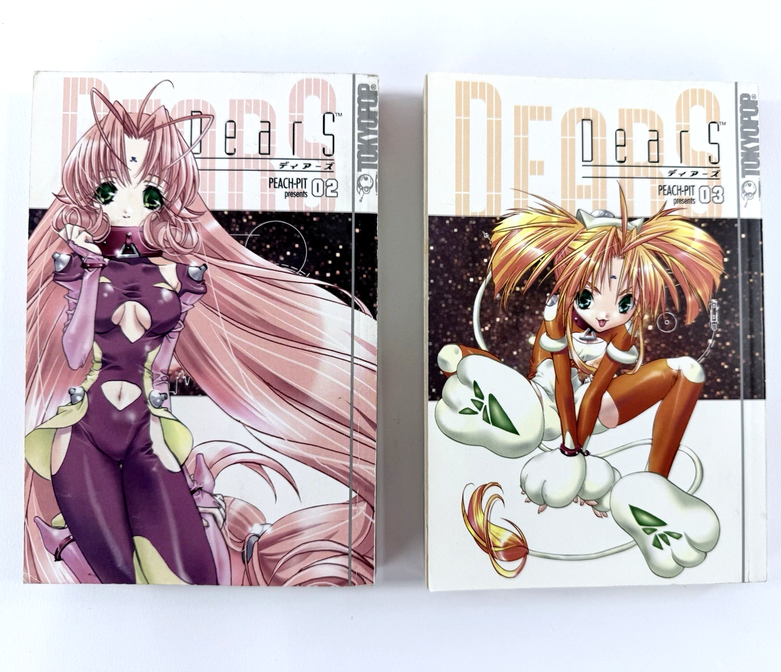 Peach-Pit Presents: DearS Volume 2 and 3 Manga 2005 Tokyopop English Manga