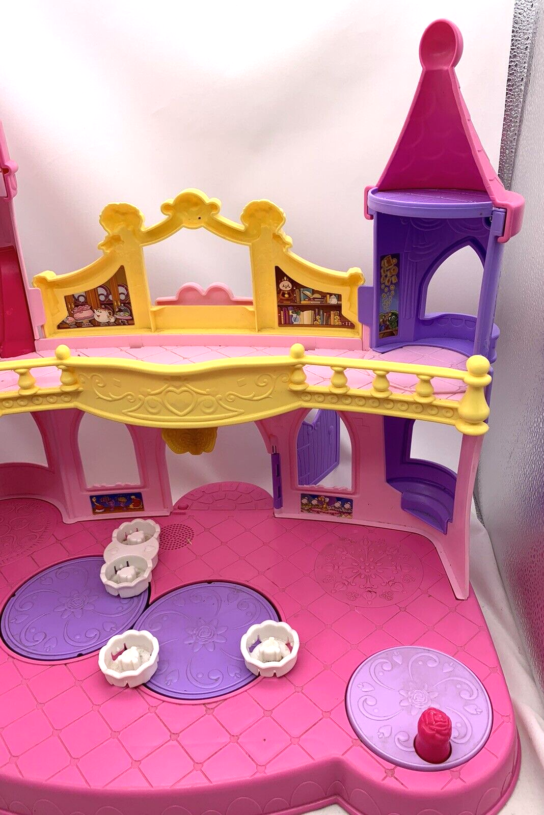 Fisher-Price 2014 Little People Disney Princess Musical Dancing Palace - Tested