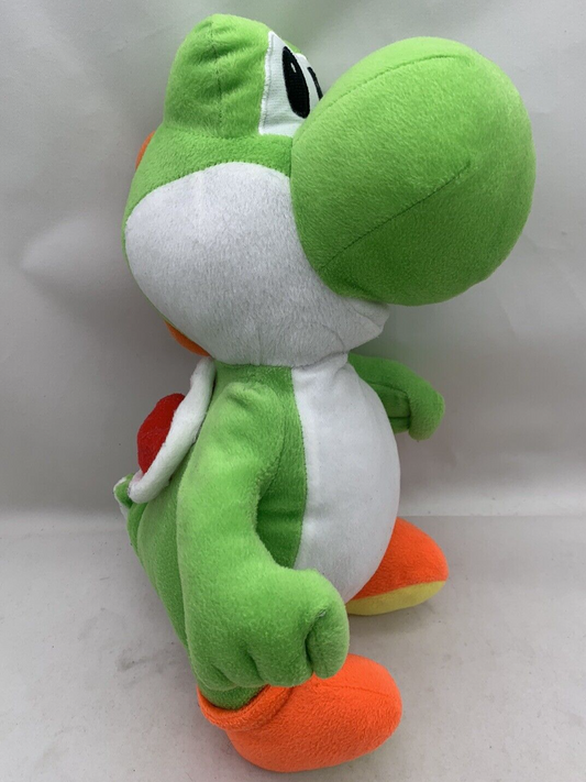 Nintendo Super Mario 15” Yoshi Plush Pillow Toy w/Secret Pocket