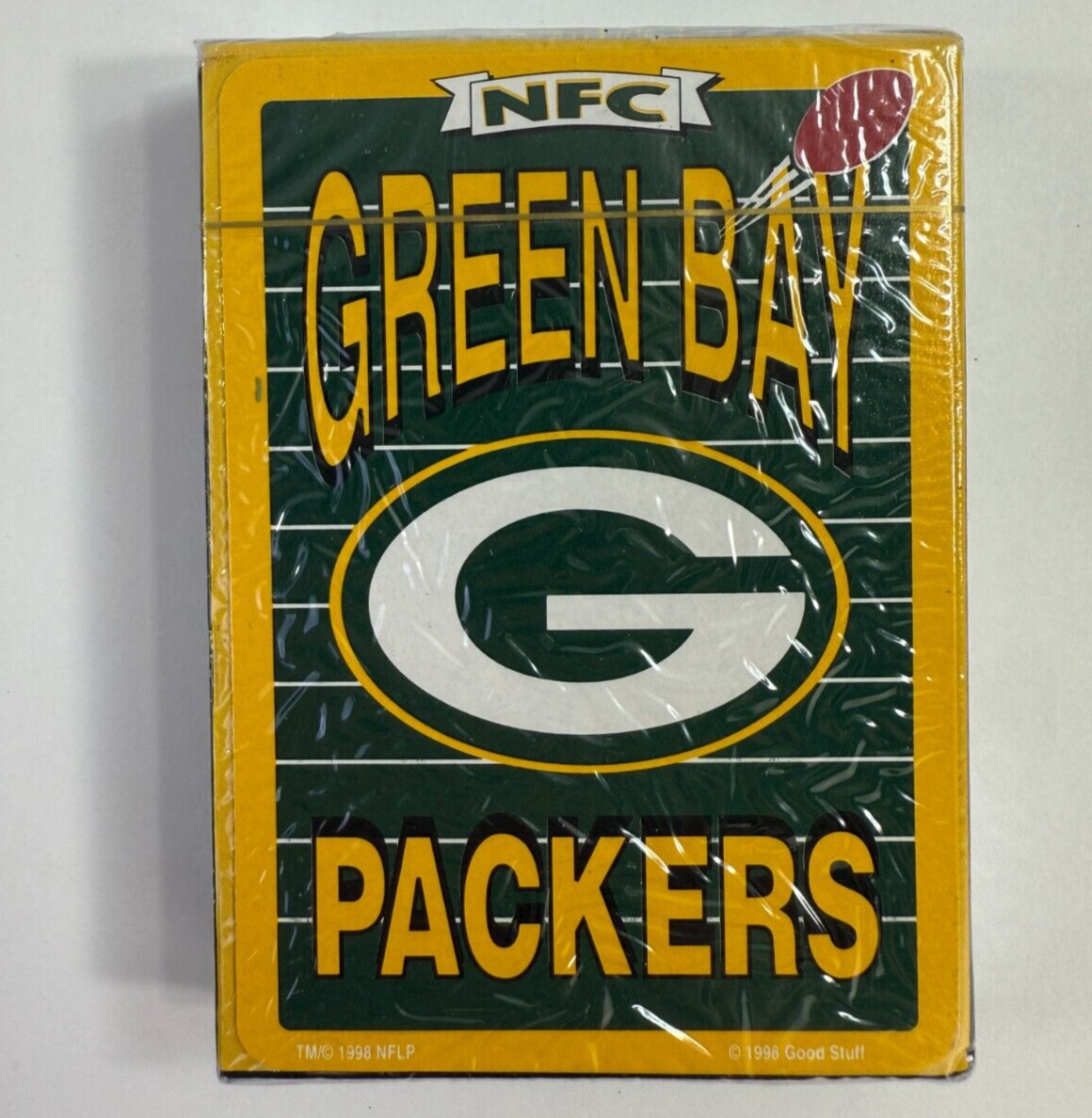 NFC Green Bay Packers Collectible Playing Cards (1998, Good Stuff ) New