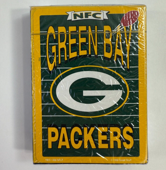 NFC Green Bay Packers Collectible Playing Cards (1998, Good Stuff ) New