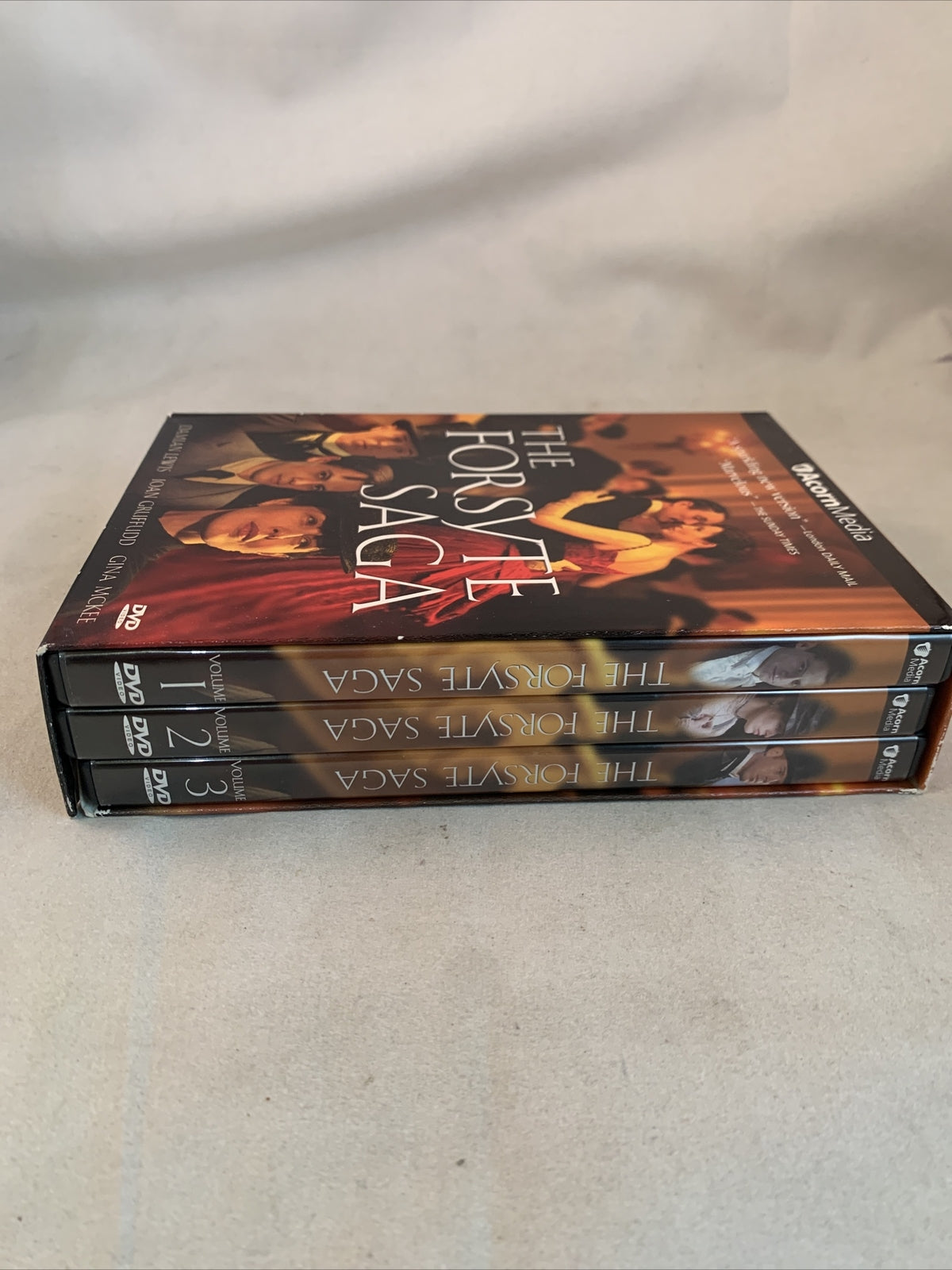 The Forsyte Saga - Series 1 (DVD, 2002, 3-Disc Set, Three Disc Boxed Set)