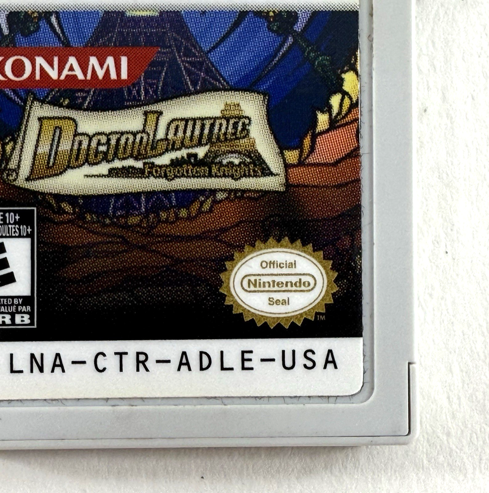Doctor Lautrec and the Forgotten Knights (Nintendo 3DS, 2011) Game and Manual