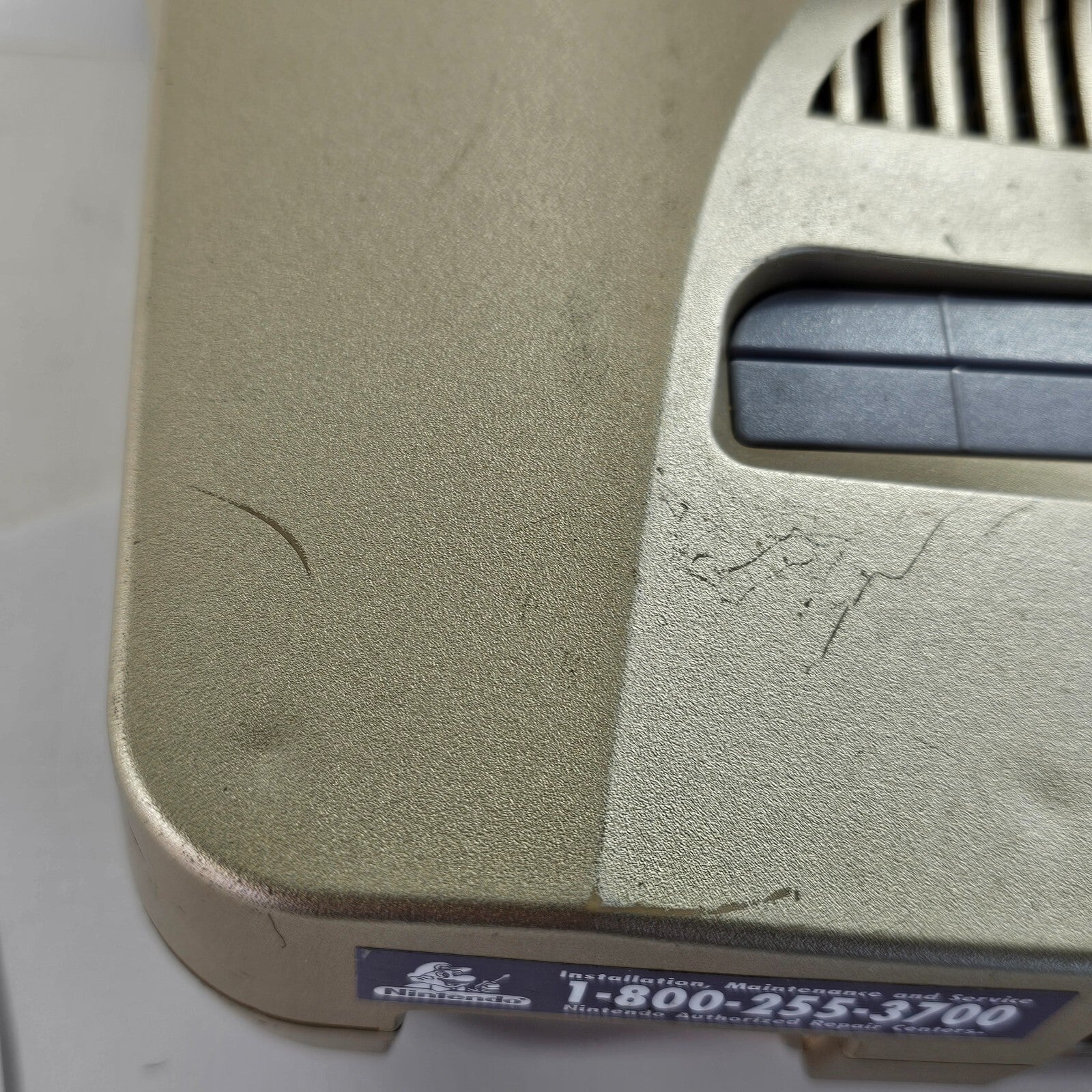 Nintendo 64 Toys 'R Us Exclusive Gold Console NUS-001 - Tested and Working