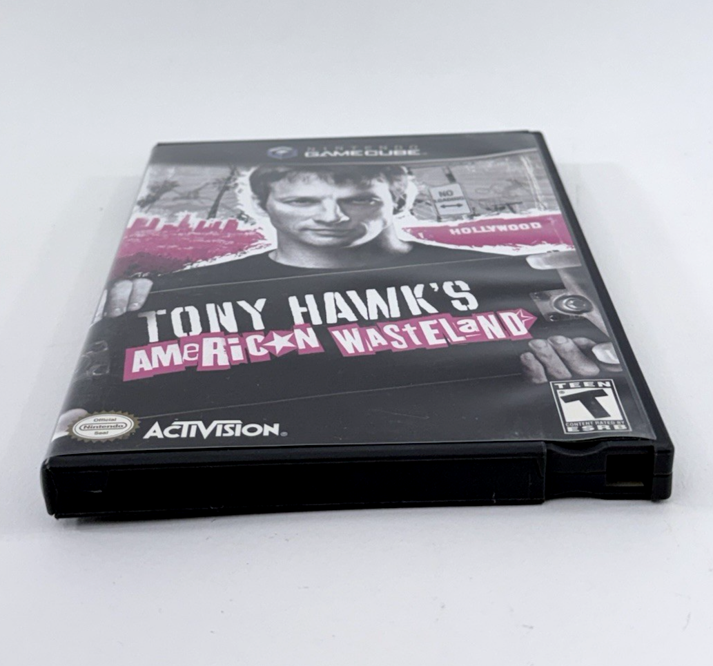Tony Hawk's American Wasteland GameCube Case, Manual, Inserts Only - No Game