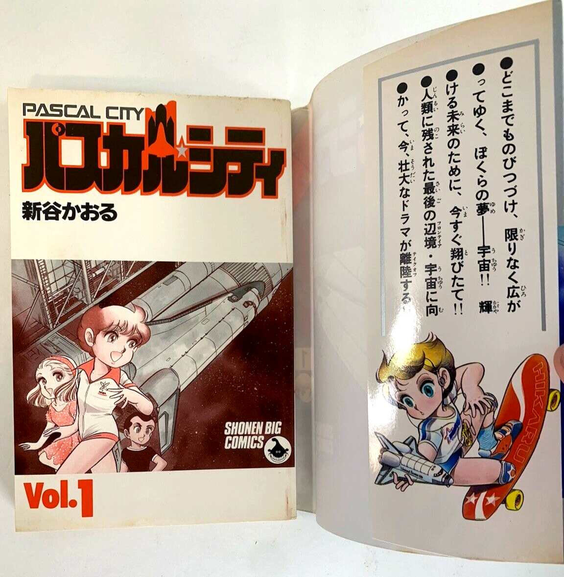 Shogakukan Shonen 1986 Big Comics Kaoru Shintani Pascal City Manga Complete Set