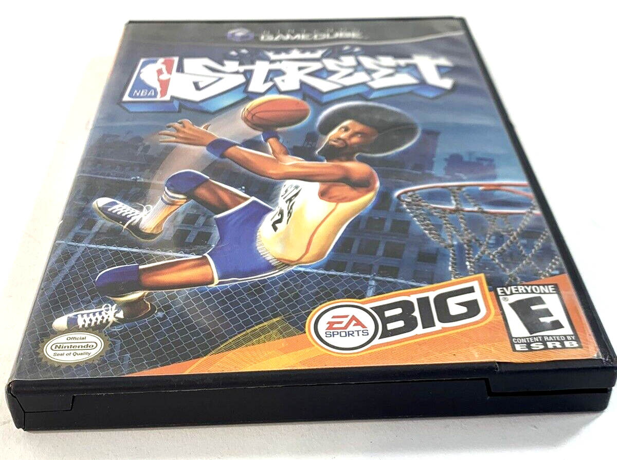 NBA Street (Nintendo Gamecube, 2001) Original Game Case and Artwork Only
