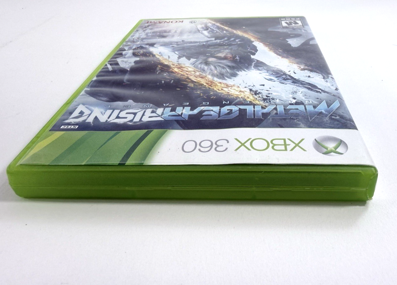 Metal Gear Rising: Revengeance (Xbox 360, 2013) Game Case Manual Insert - Tested