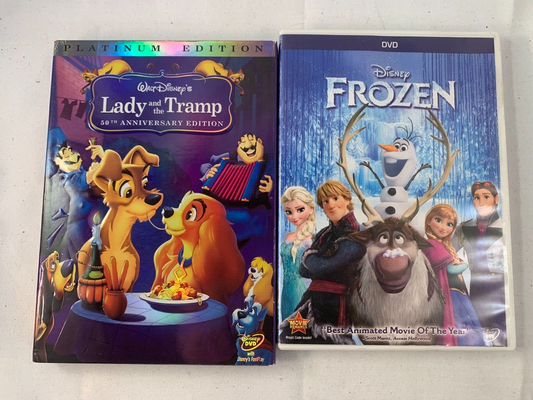 Frozen (DVD bundle) Lady and the Tramp