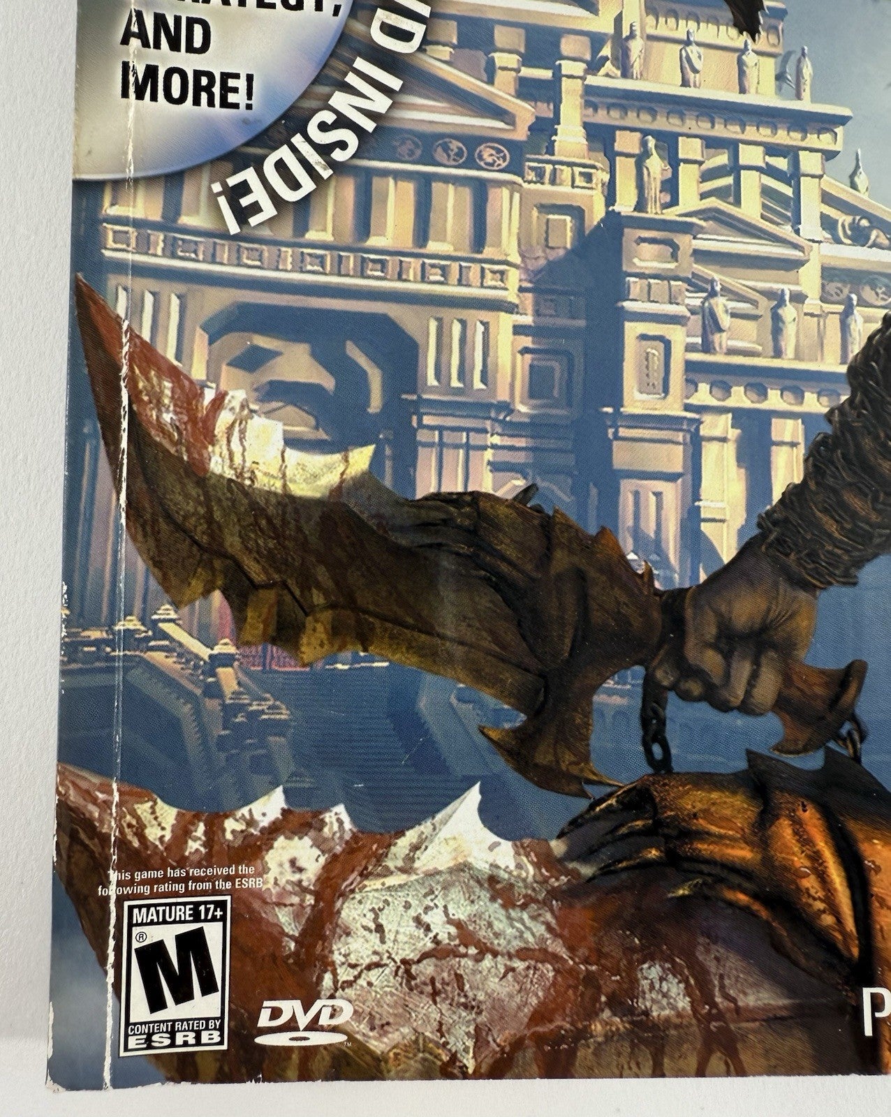 God of War : Prima Official Game Guide with DVD (2005, Prima)