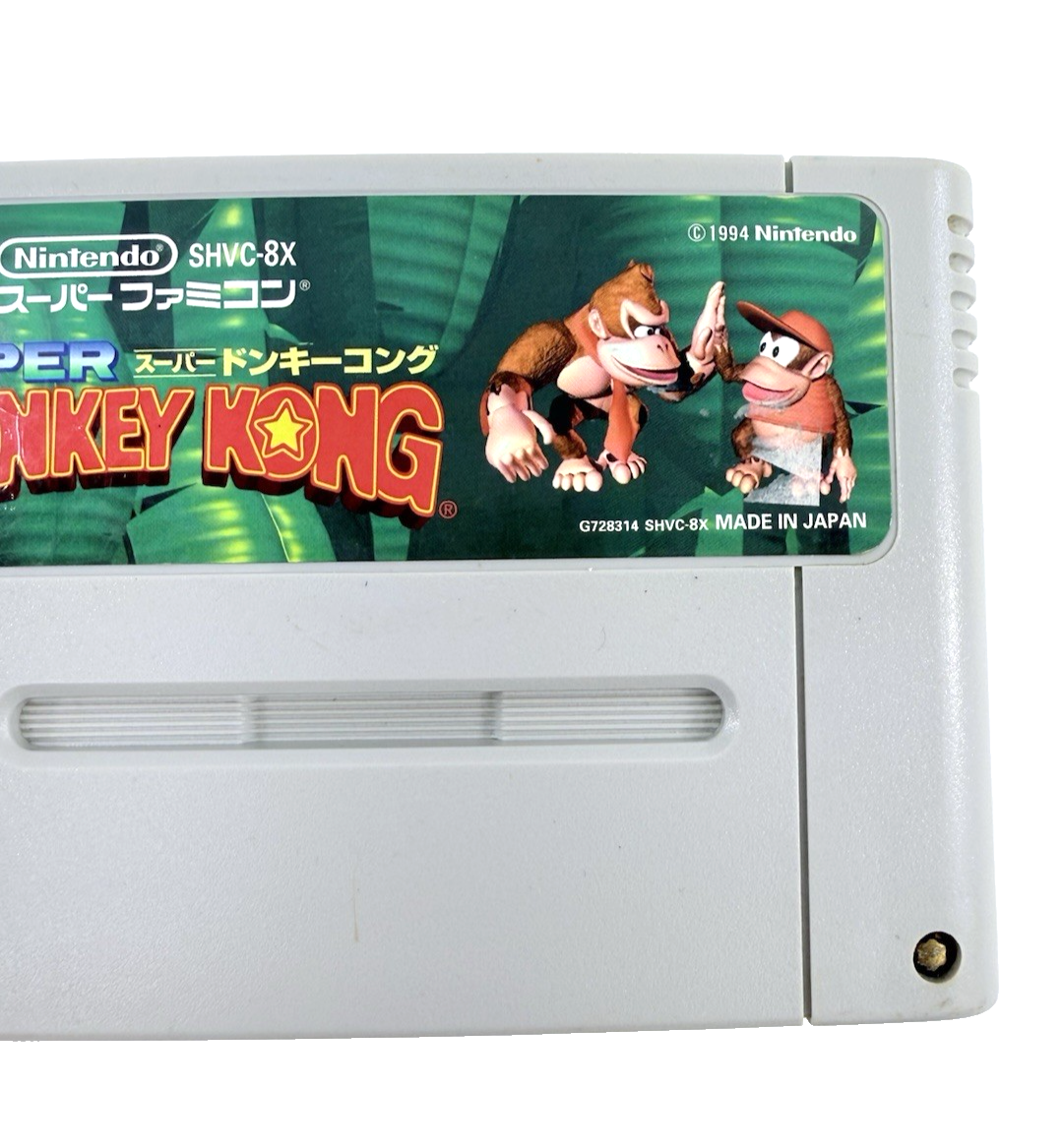 Super Donkey Kong (Super Famicom, 1994) Game Cartridge - Tested