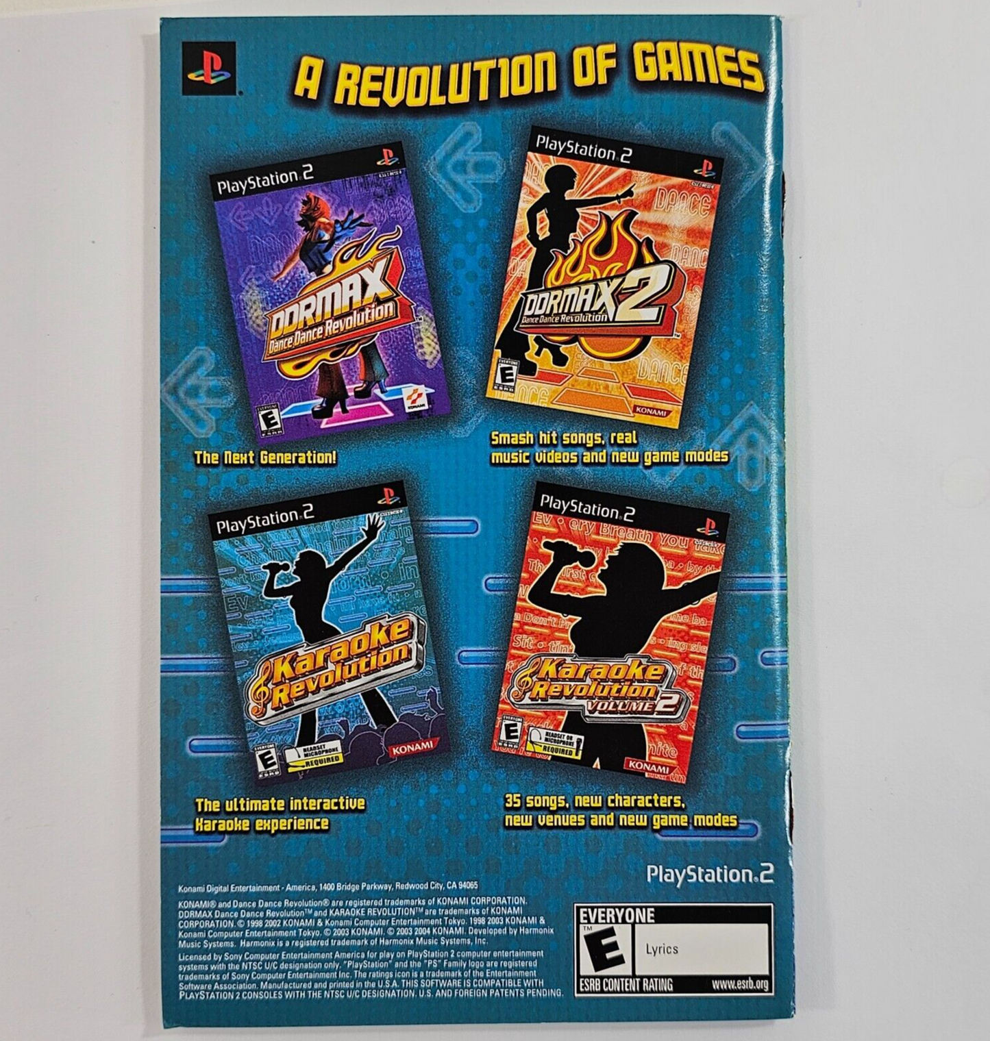 Dance Dance Revolution Extreme (PlayStation 2, 2008) Game, Case, Manual - Tested