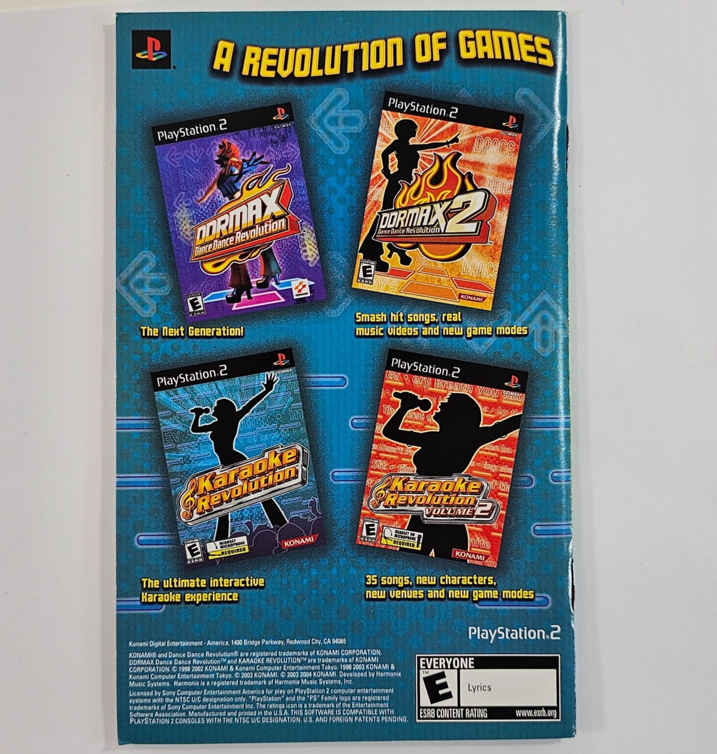Dance Dance Revolution Extreme (PlayStation 2, 2008) Game, Case, Manual - Tested
