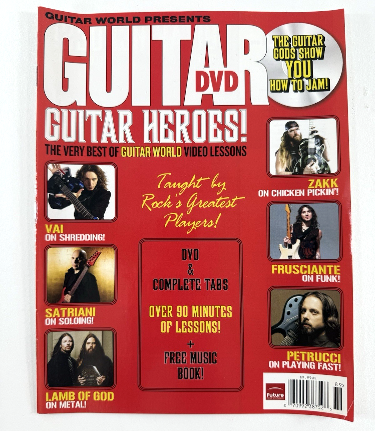 Guitar World Acoustic Magazine No. 33 Sheryl Crow Cover + Guitar Magazines