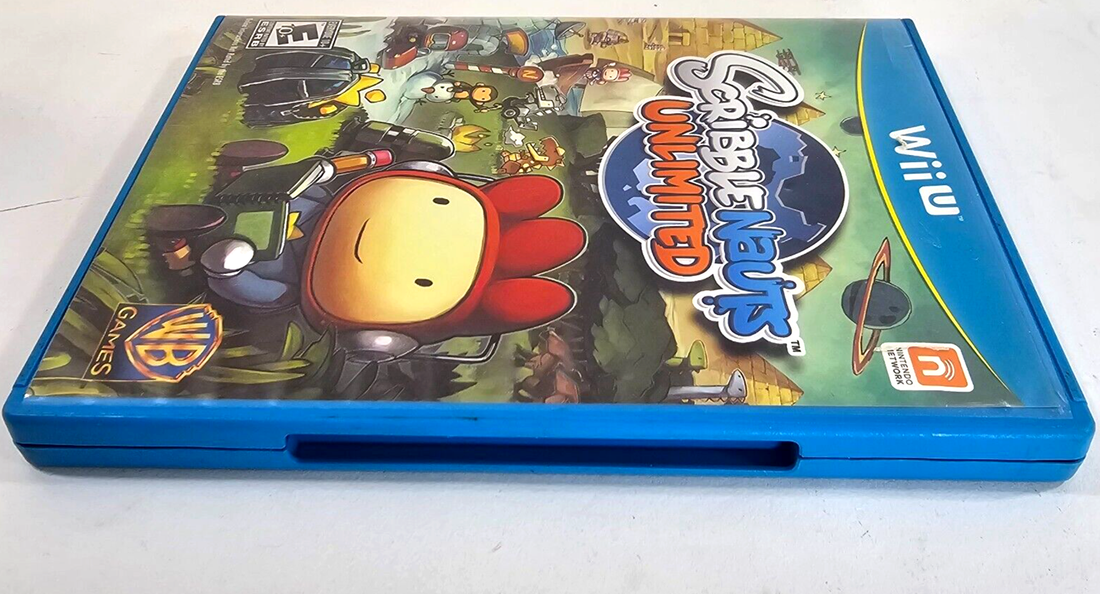 Scribblenauts Unlimited (Nintendo Wii U, 2012) Game Case Manual - Tested