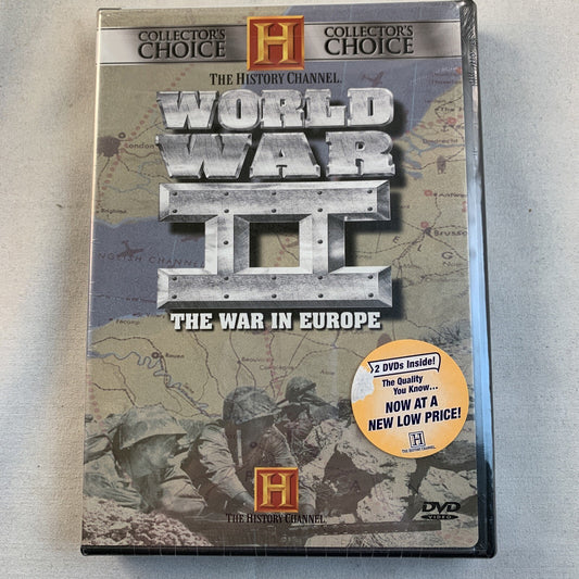 WWII Chronicles: Europe - Boxed Set (DVD, 2000, 2-Disc Set) NEW