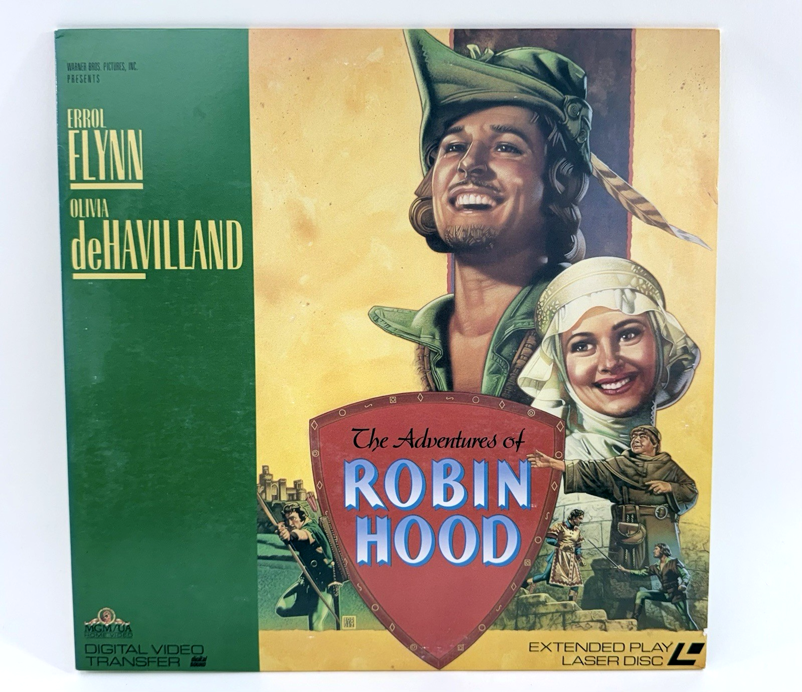 The Adventures of Robin Hood (Laserdisc, 1991) Extended Play - Errol Flynn Film