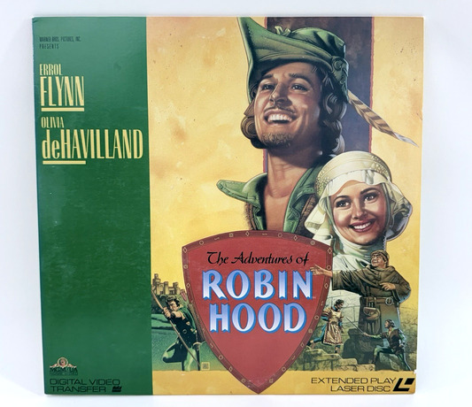 The Adventures of Robin Hood (Laserdisc, 1991) Extended Play - Errol Flynn Film