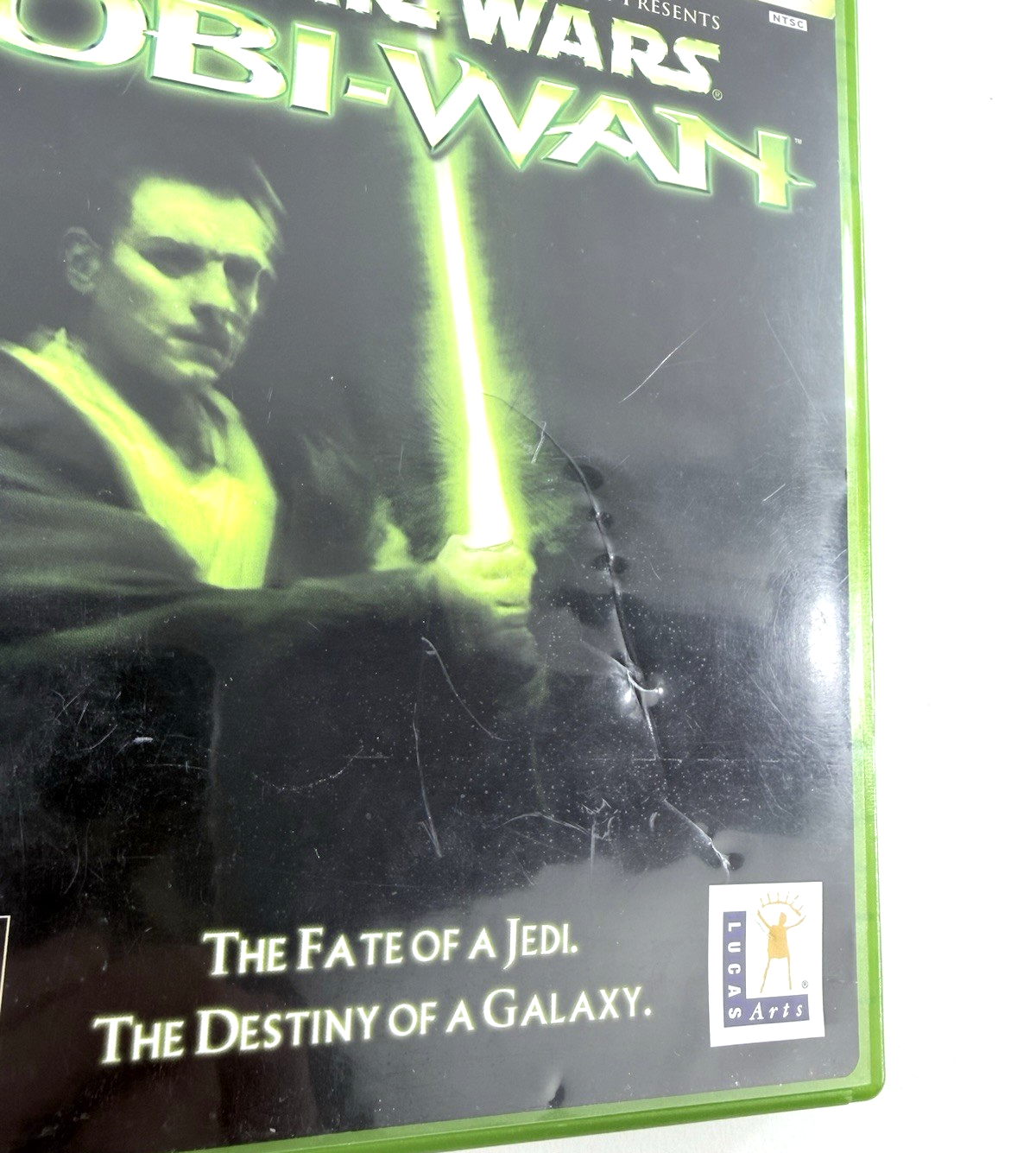 Star Wars: Obi-Wan (Microsoft Xbox, 2001) Game and Case - Tested