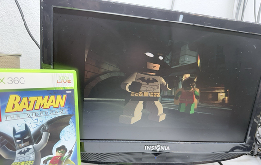 LEGO Batman: The Videogame / Pure (Microsoft Xbox 360, 2009) w/Manuals - Tested