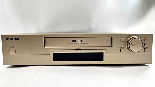 Samsung SRV-30 Real Time Video Cassette Recorder - Surveillance VCR - Tested