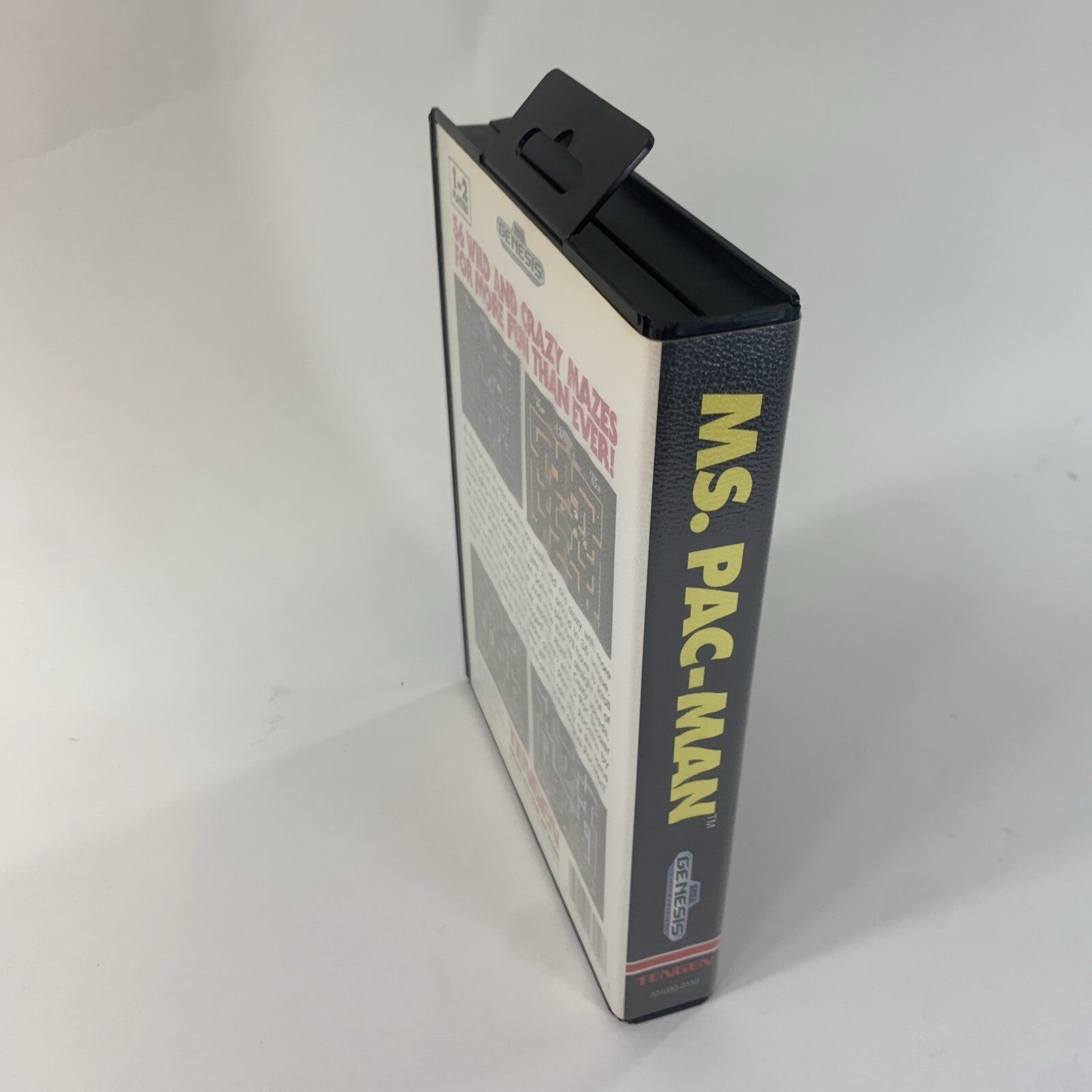 Ms. Pac-Man (Sega Genesis, 1991) Case Game Manual Inserts - Tested