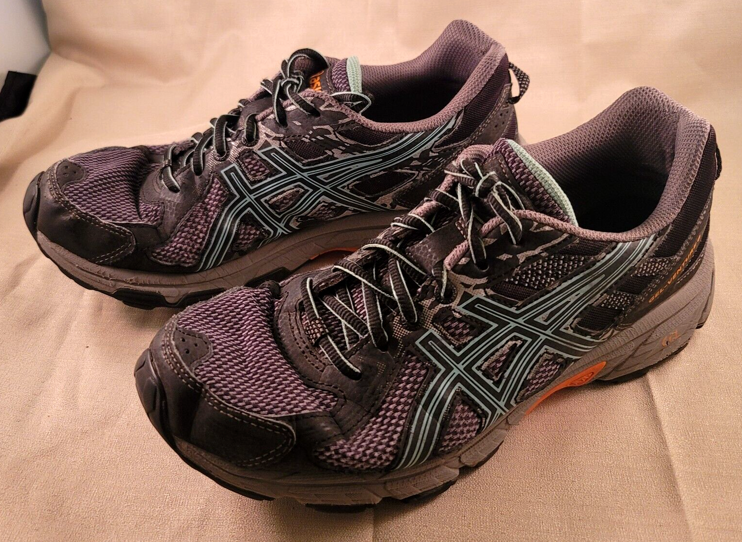 Women's ASICS GEL-Venture 6 T7G6Q Athletic Running Shoes Womens Size 9.5