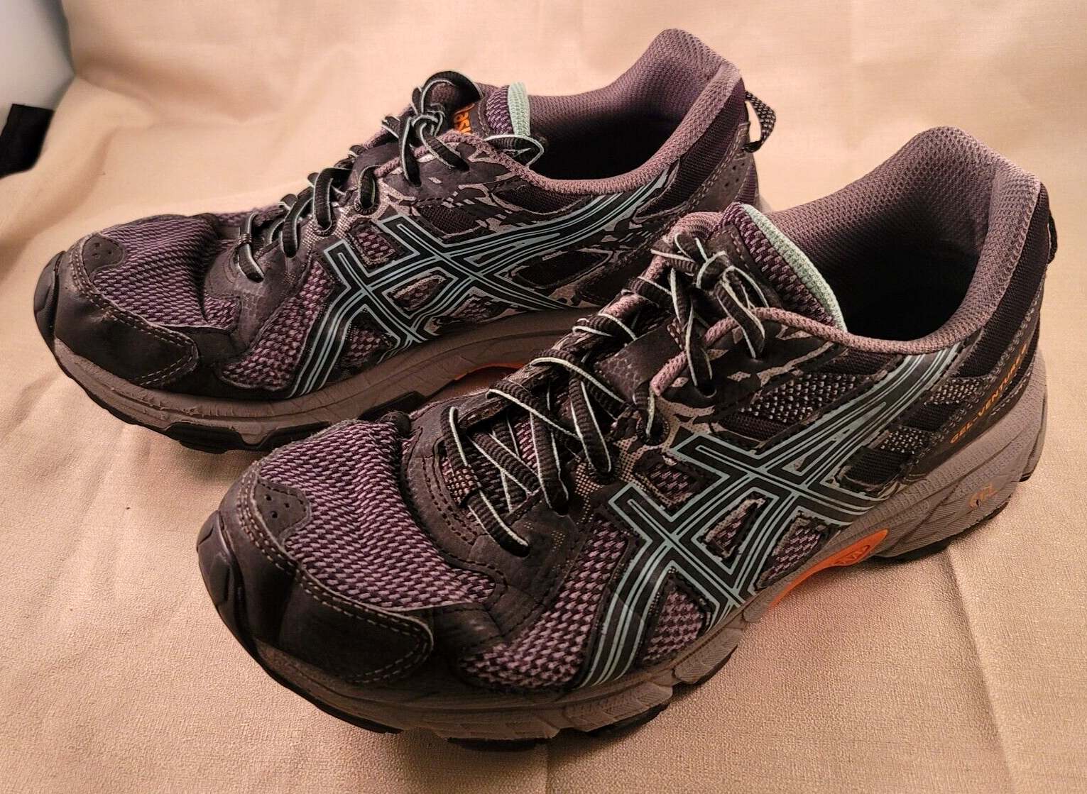 Women's ASICS GEL-Venture 6 T7G6Q Athletic Running Shoes Womens Size 9.5