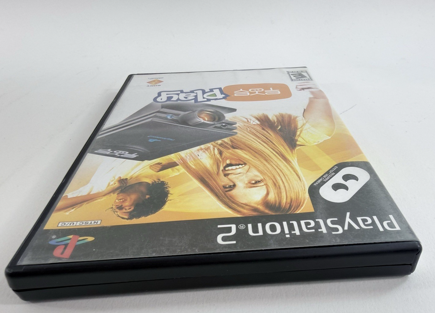 Eye Toy Play (PlayStation 2, 2003) Game, Case, Manual - No Camera - Tested