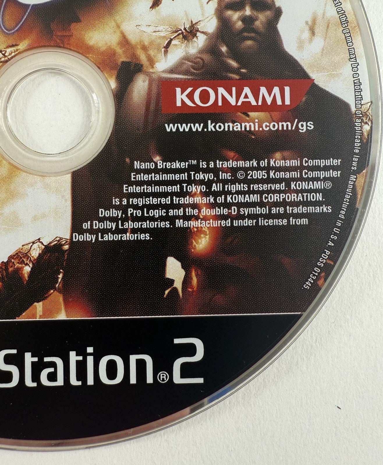 NanoBreaker (Sony PlayStation 2, 2005) Game Disc Only - Tested and Working