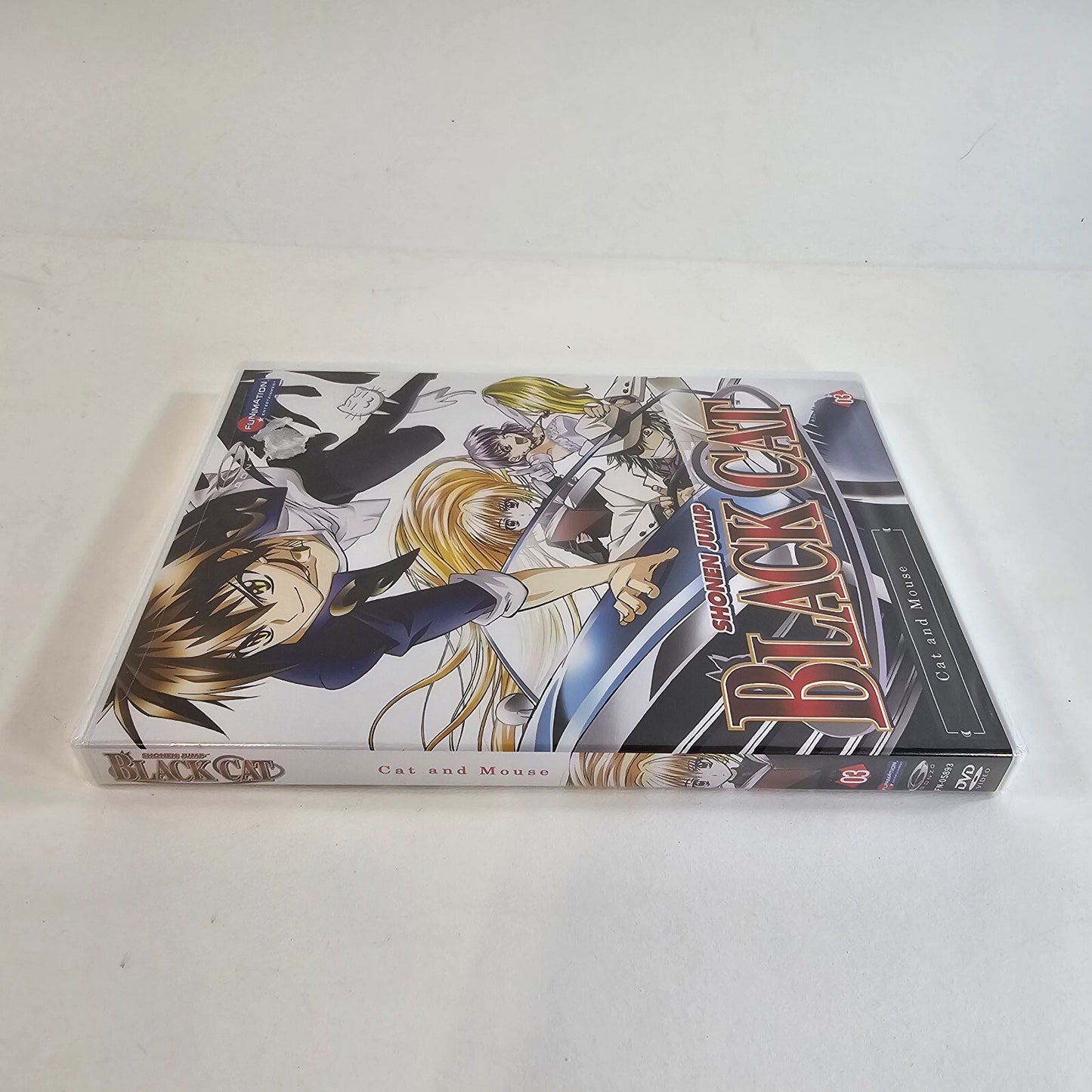 Shonen Jump Black Cat - Vol. 3: Cat and Mouse (DVD, 2007) NEW