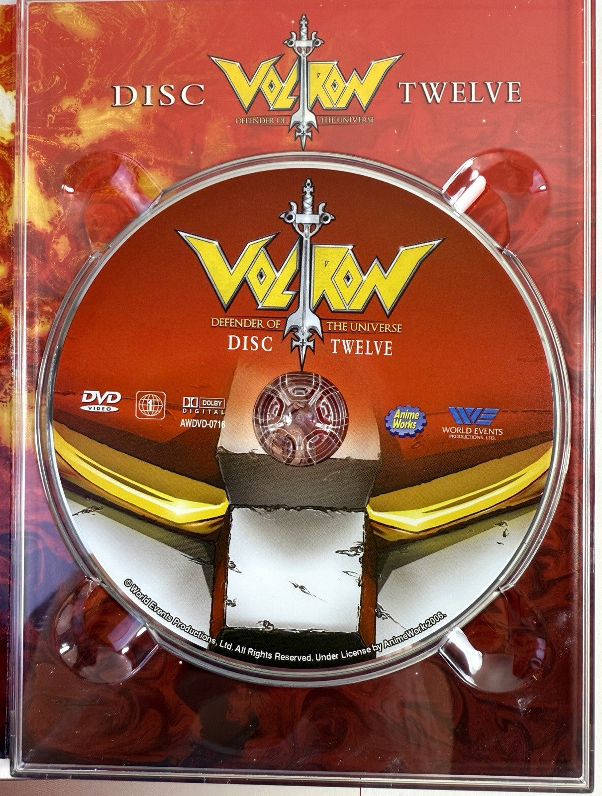 Voltron Defender of the Universe: Collection Four - Red Lion (DVD, 2007)