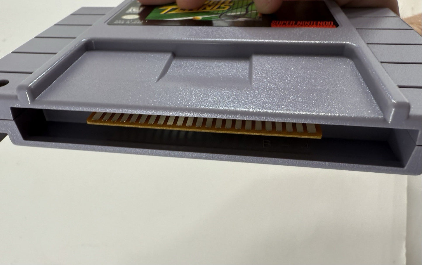 Super Tennis (Super Nintendo SNES, 1991) Game Box Manual Inserts - Tested