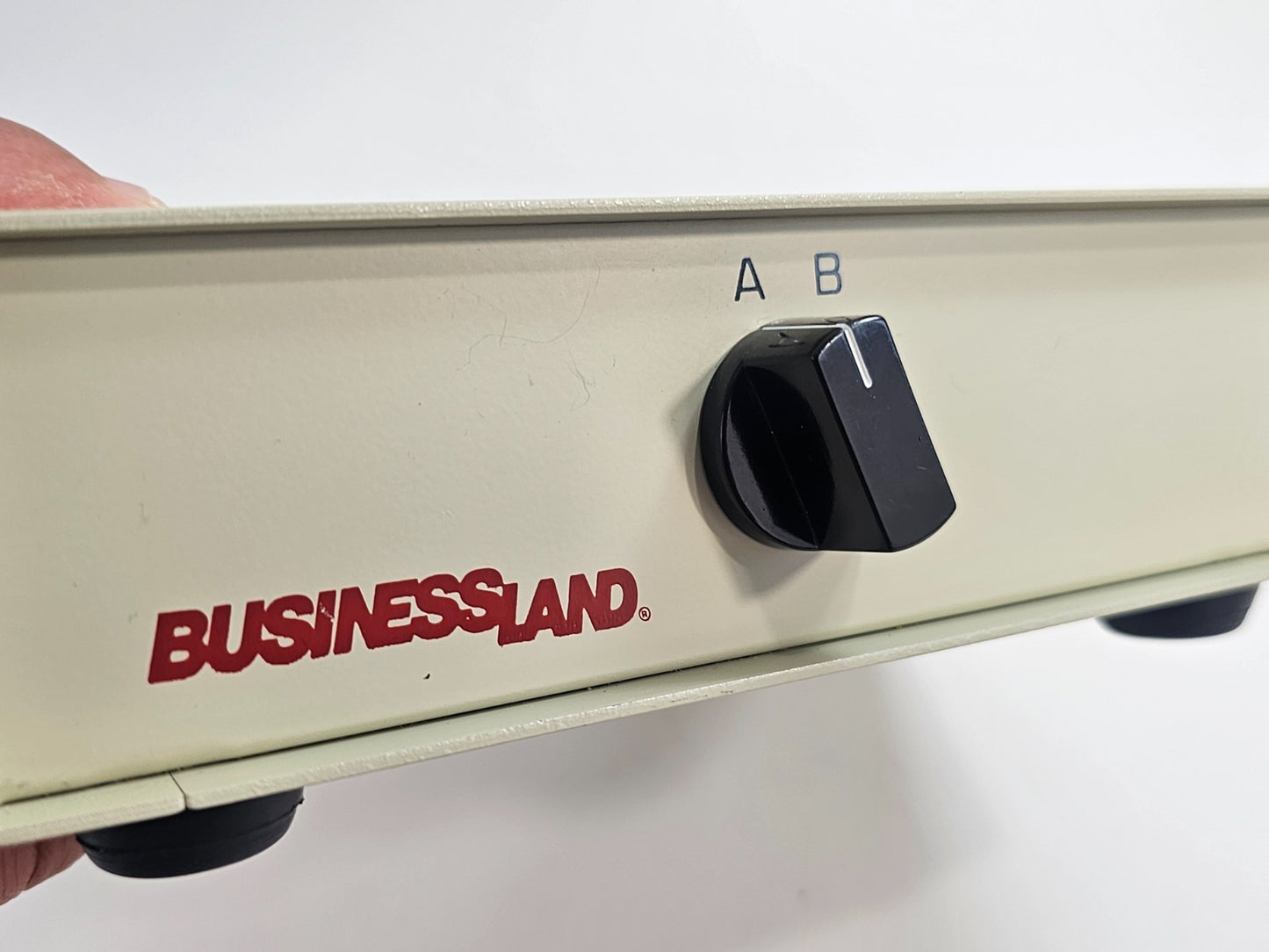 BusinessLand Manual DB-25 A/B Data Switch Box - Parallel Port Selector  - Tested