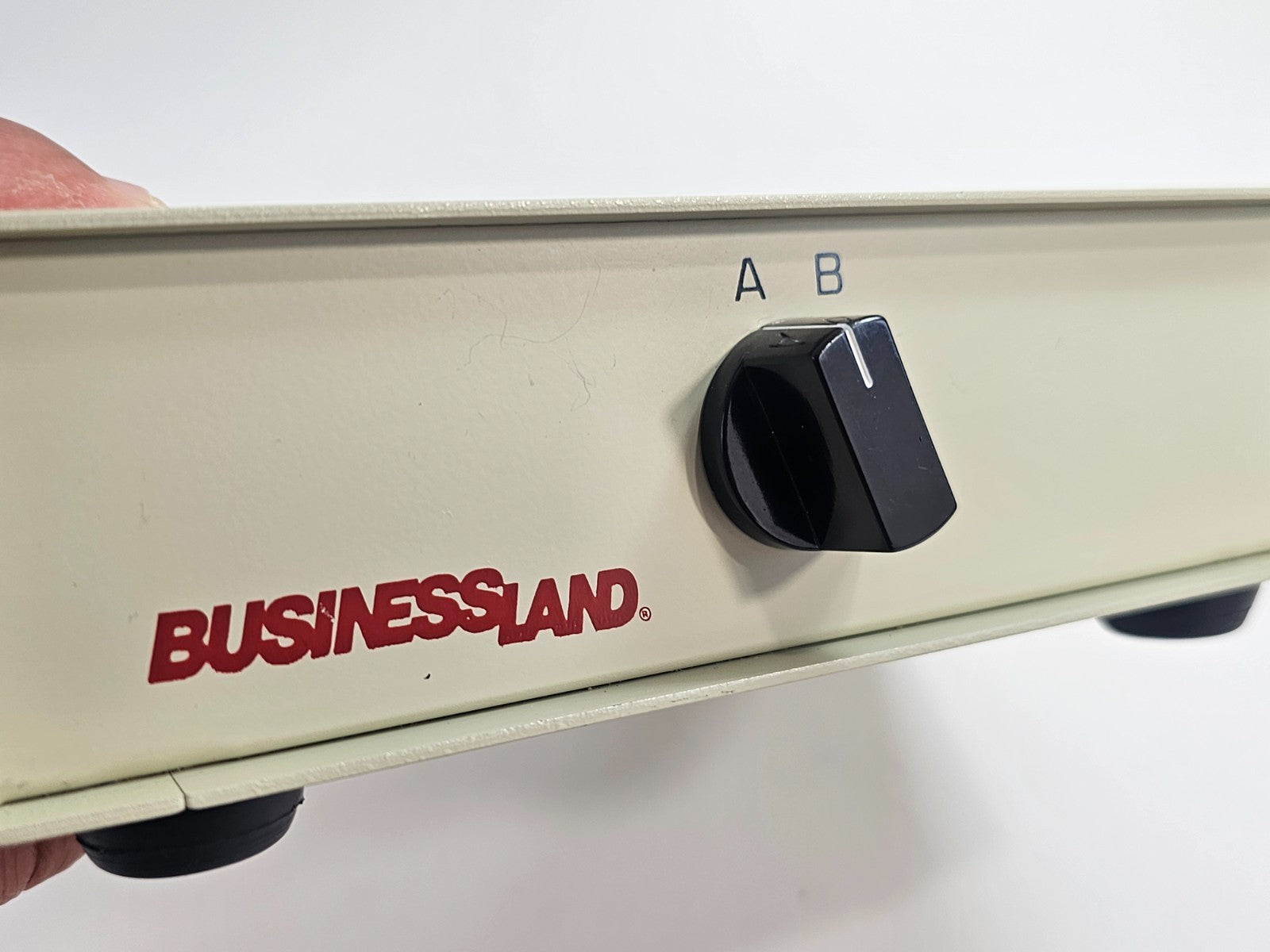 BusinessLand Manual DB-25 A/B Data Switch Box - Parallel Port Selector  - Tested