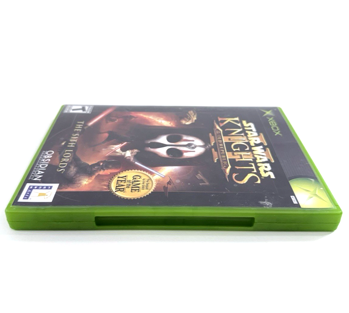 Star Wars: Knights of the Old Republic II (Xbox, 2004) Game Case Manual Reg.
