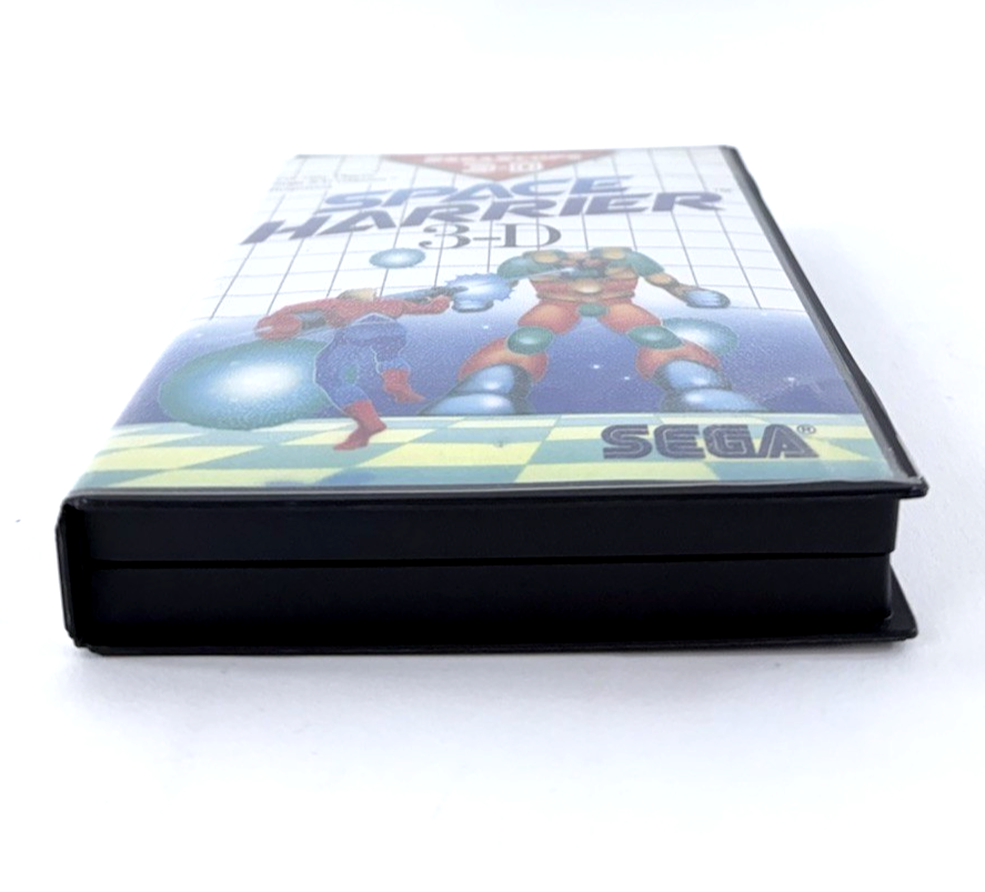 Space Harrier 3-D (Sega Master System, 1988) Game and Case - Tested and Working