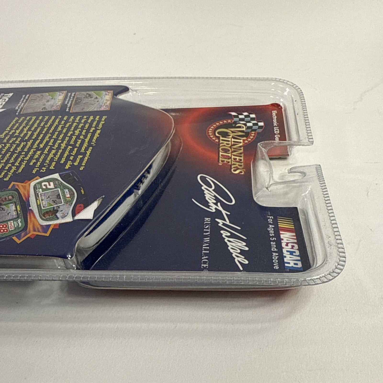 Tiger Electronics 1999 NASCAR Winner's Circle Rusty Wallace Handheld Racing Game