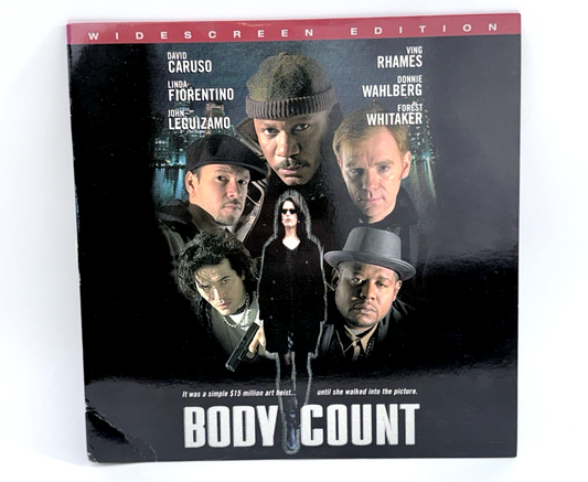 Body Count  (Laserdisc, 1998, Widescreen) Donnie Walhberg - Tested and Working