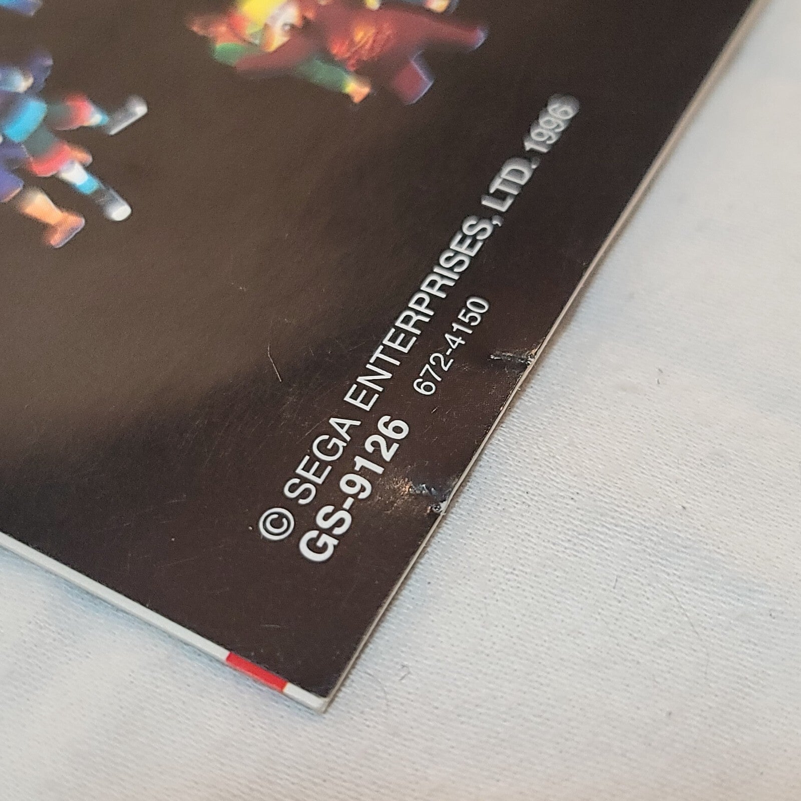 Fighters Megamix (JP Sega Saturn, 1996)  Manual ONLY