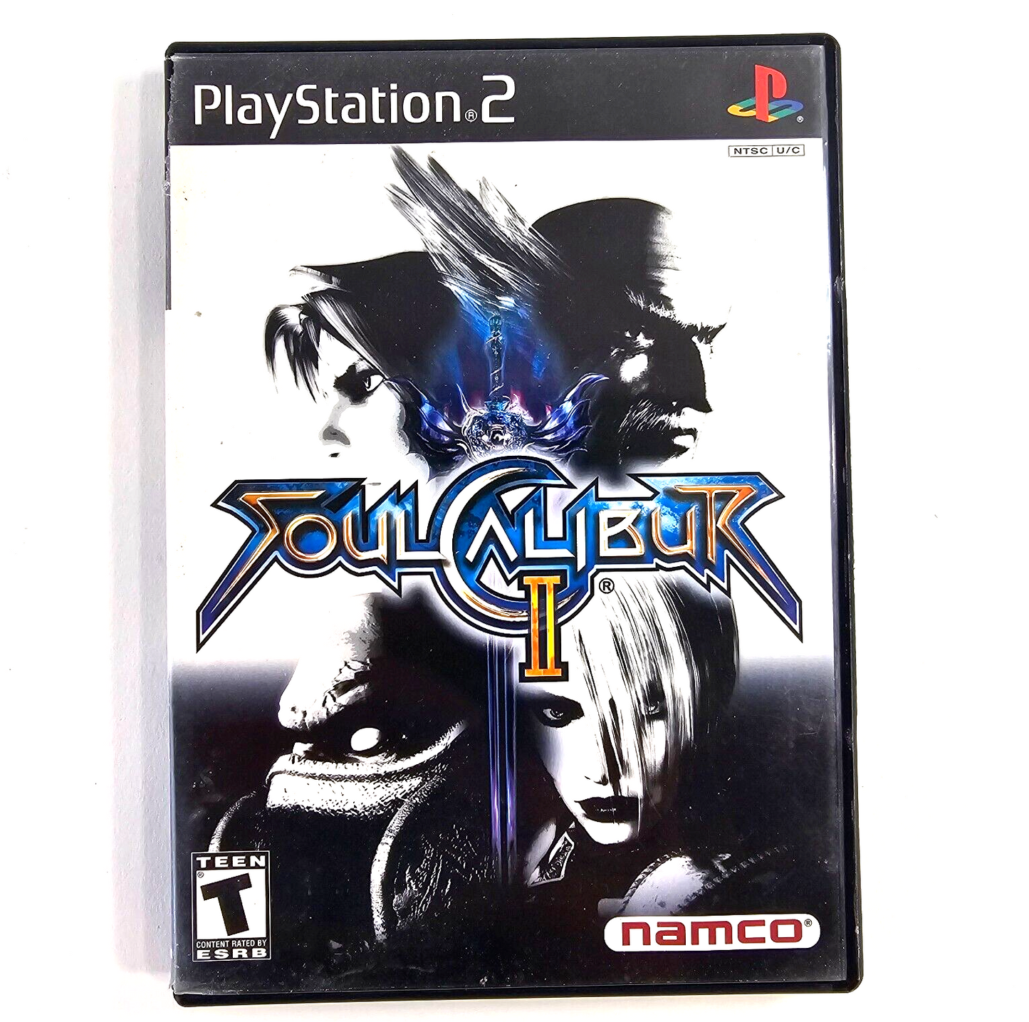 Soul Calibur II (PlayStation 2, 2003) Game Case Manual Registration Demo -Tested