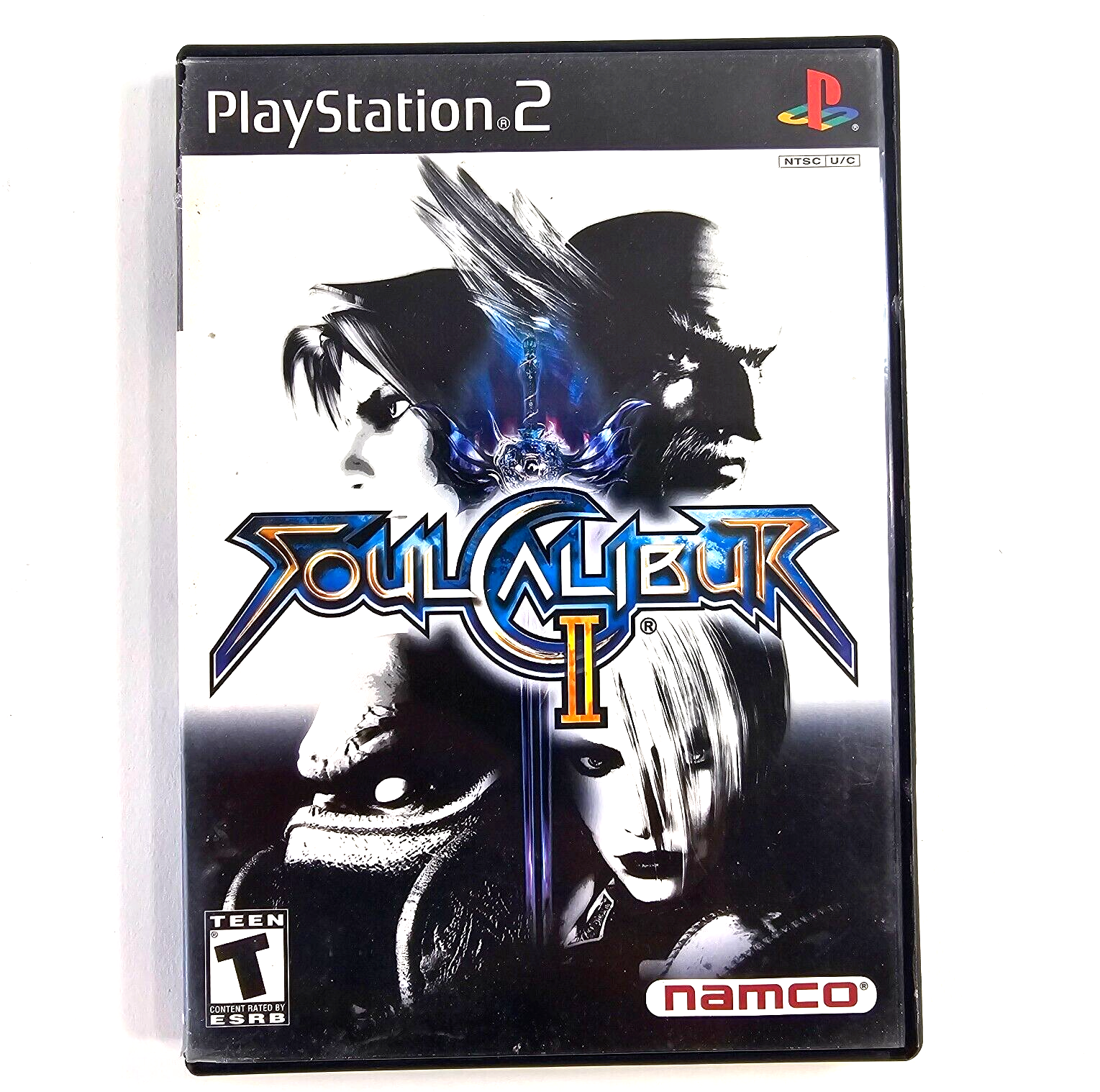 Soul Calibur II (PlayStation 2, 2003) Game Case Manual Registration Demo -Tested