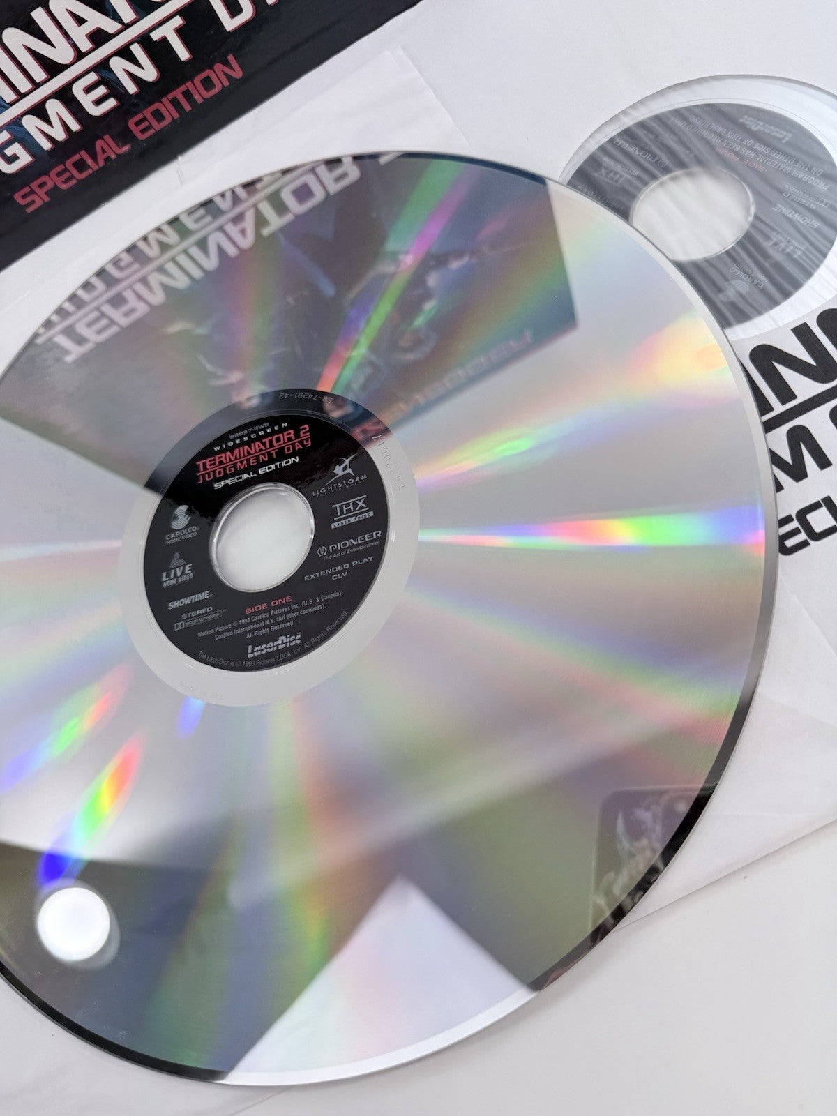 Terminator 2: Judgment Day (Laserdisc, 1993, Widescreen Special Edition) Tested