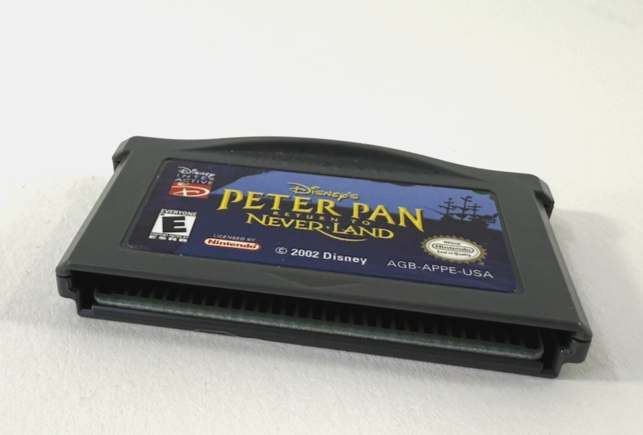 Peter Pan: Return To Neverland (Gameboy Advance, 2002) Game Cartridge - Tested