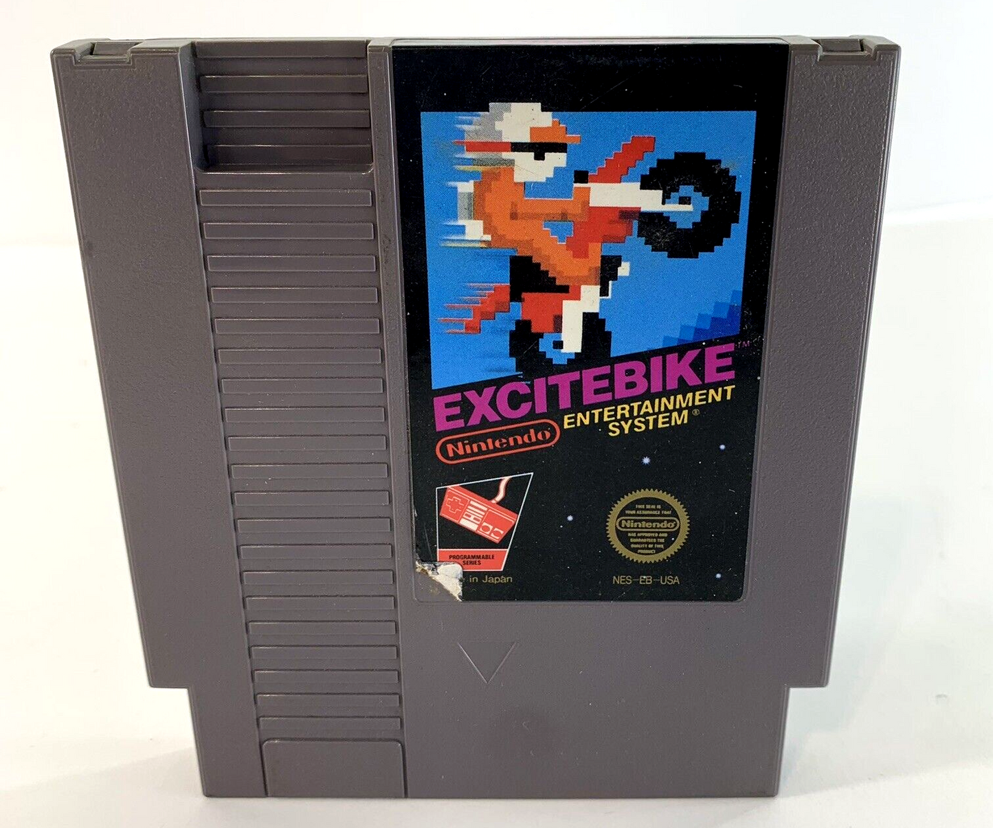Excitebike (Nintendo Entertainment System, 1985) Game Box Poster Foam - Tested