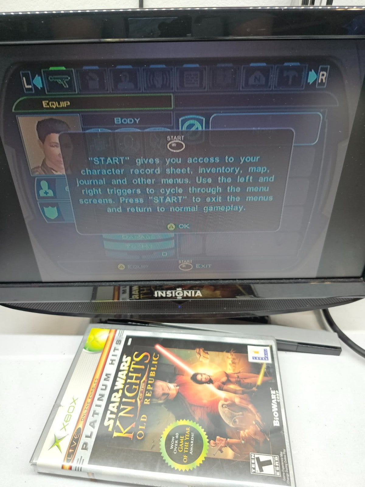 Star Wars Knights of the Old Republic (Xbox, 2004) Game, Case & Manual - Tested