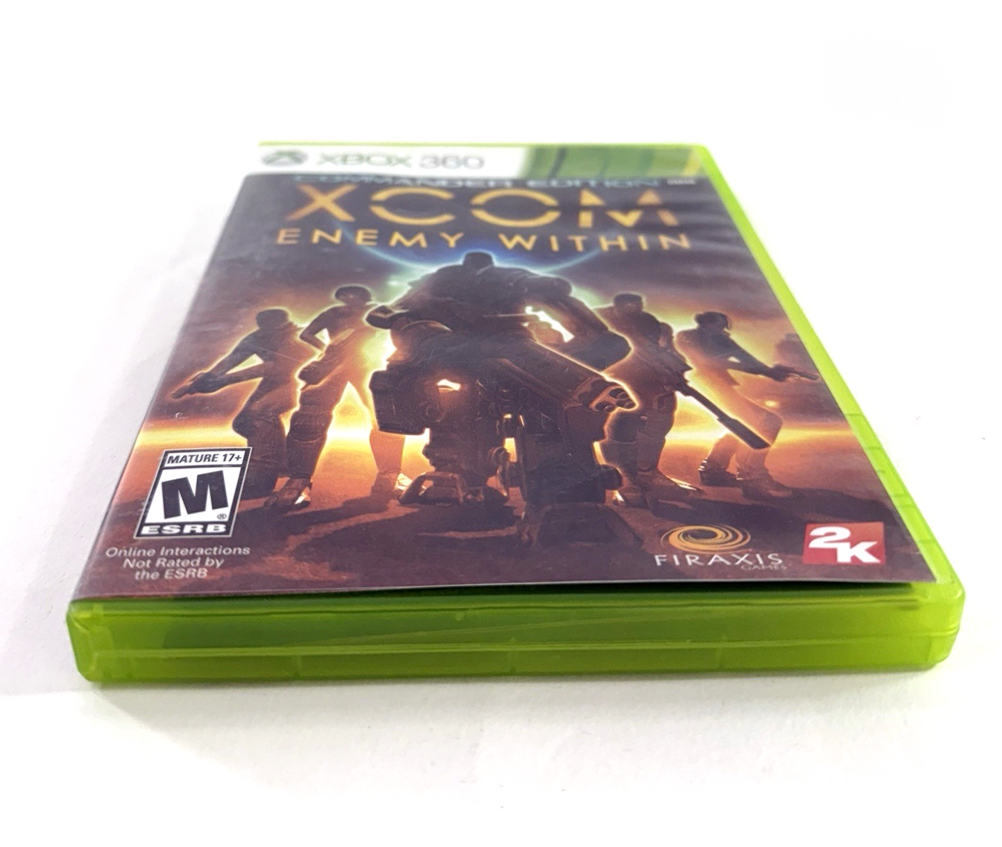 XCOM: Enemy Within Commander Edition (Microsoft Xbox 360, 2013) Game Case Manual