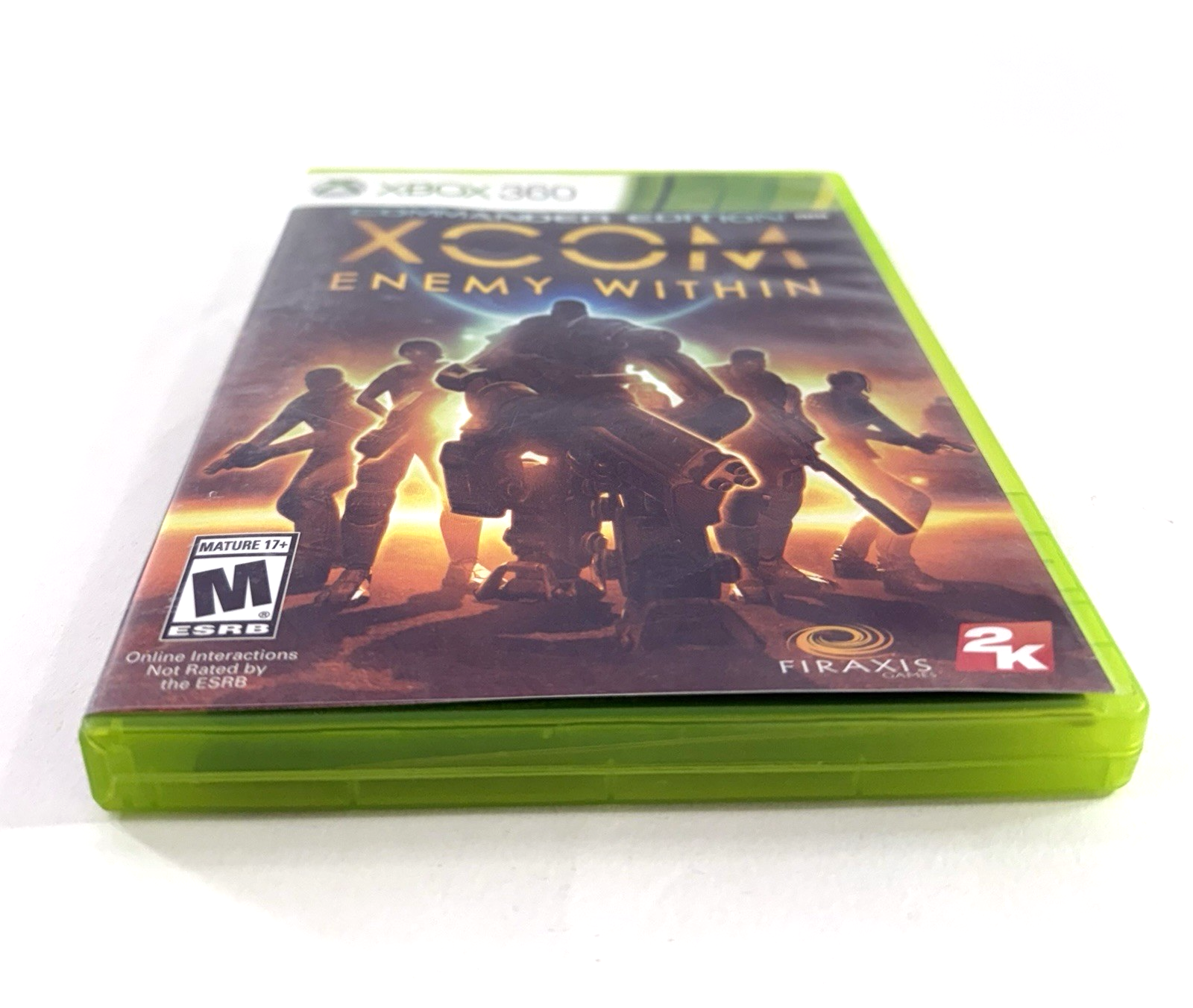 XCOM: Enemy Within Commander Edition (Microsoft Xbox 360, 2013) Game Case Manual