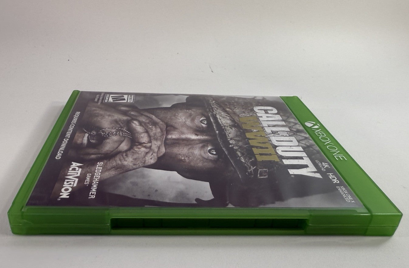 Call of Duty: WWII (Microsoft Xbox One, 2017) Game Case Insert - Tested